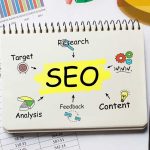 SEO vs. PPC auf einem Tablet